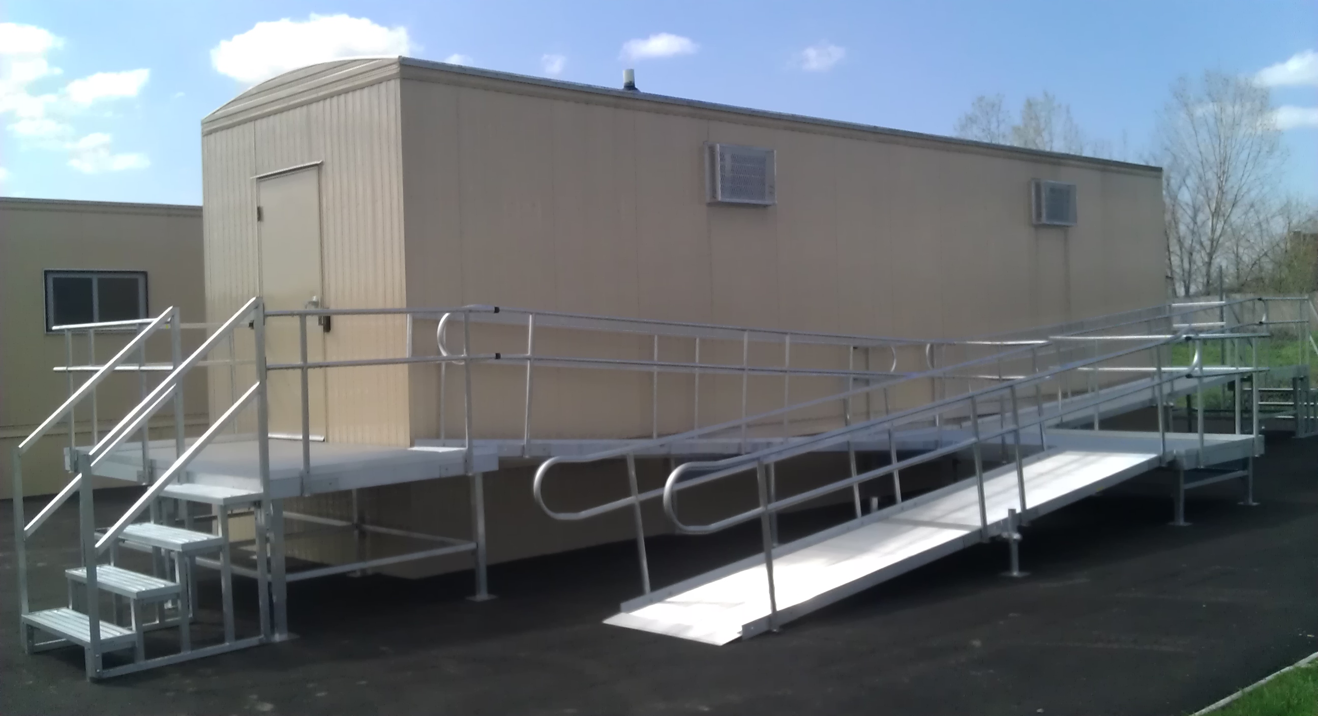 custom office trailers handicap accessible near nyc from mobile on demand